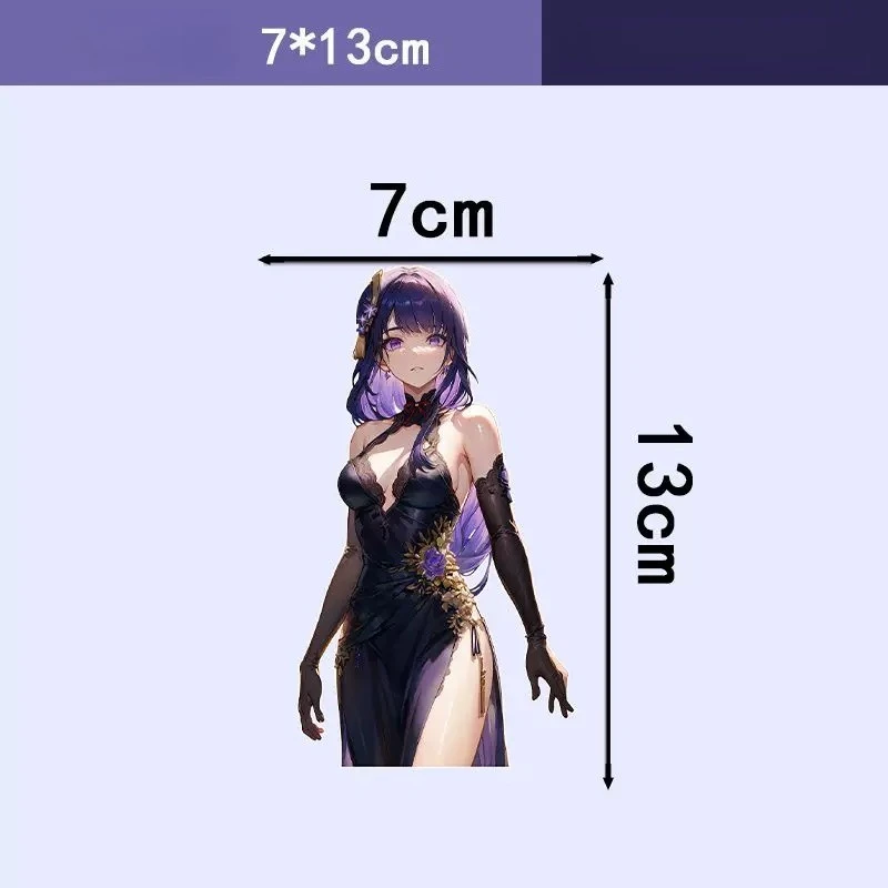 Waterproof Anime Vinyl Decal Decorative Sticker For Car Motorcycle Electric Scooter Body Personality Tuning Upgrade