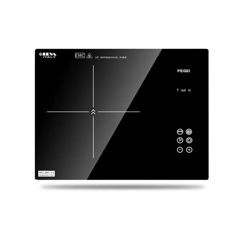 Único fogão doméstico stir-fry de alta potência de chá embutido fogão de indução silencioso pequeno fogão de cerâmica elétrica