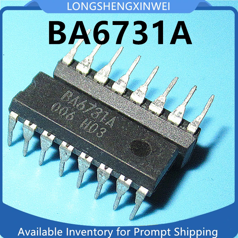 1PCS BA6731A DIP16 New Vulnerable Chip for Automotive Instruments