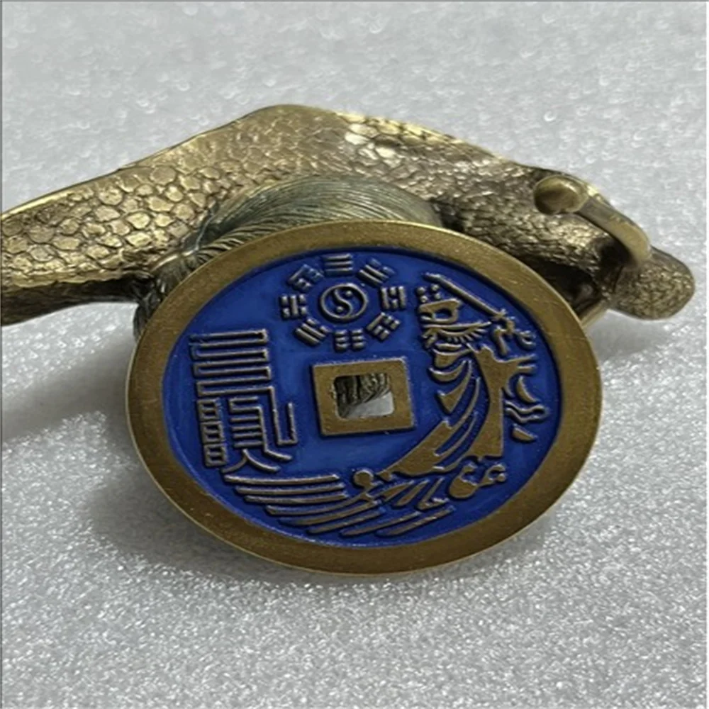 

Pure copper, cinnabar, Bagua Mountain Ghost, Jingtai Blue, finely carved Small Mountain Ghost, spending money on multiple option