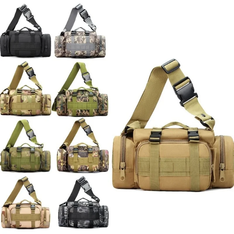 

Multifunction 1PC Outdoor Backpack Hunting Waist Pack Waist Bag Camping Hiking Pouch Chest Bag For Men Waterproof Fishing Bag