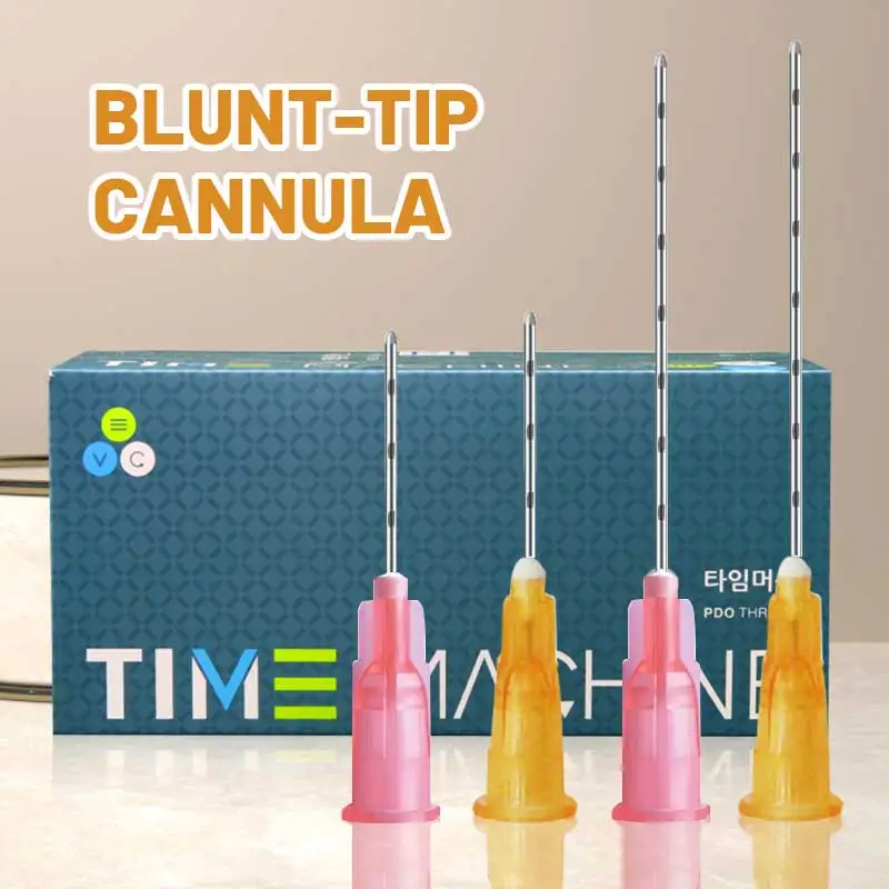 Kit de Cânula Blunt descartável, Plain Termina, Endo entalhado, Peças médicas de ferramentas de beleza Facial, Micro Tip, 10 Pcs, 20 Pcs, 50 Pcs,