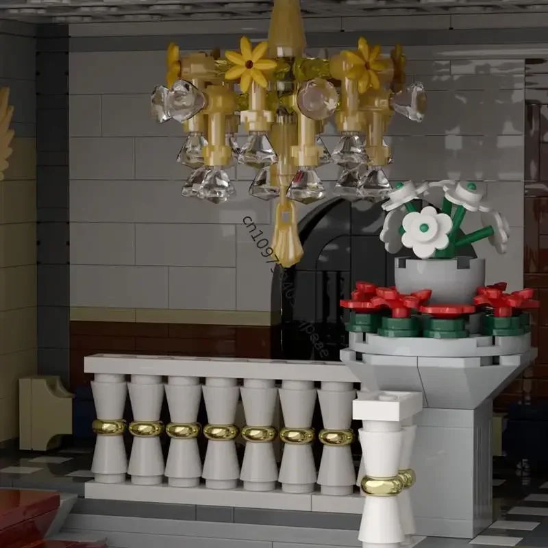 Nouvelle ville 8491 pièces, vue sur la rue Moc, modèle d'enregistrement modulaire, Puzzle personnalisé, idées créatives, jouets pour enfants, cadeaux d'anniversaire, offre spéciale