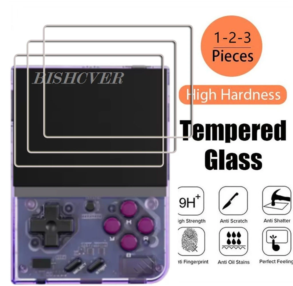 Tempered Glass For MIYOO MINI V4  Games ON MIYOOMINIV4 MIYOOMINI Plus MINIPlus Screen Protective Protector Phone Cover Film