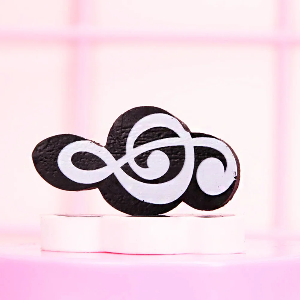 

Music Symbol Erasers Cute Small Note School Mini Bulk for Classroom Students Home Whiteboard