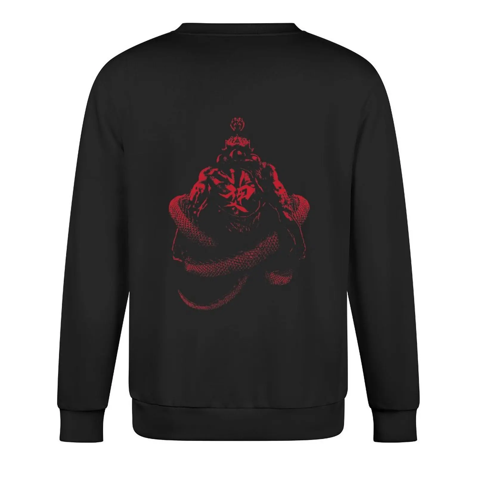 Akuma بلوفر ملابس الخريف الكورية الرجال ارتداء الخريف الرجال قميص العرق البلوز #3