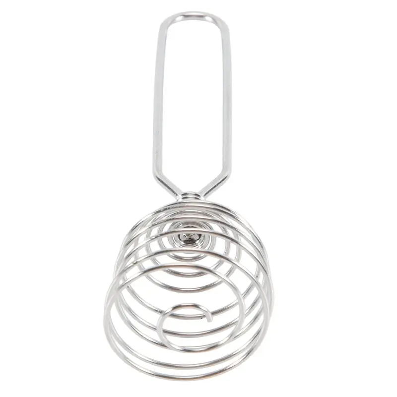 

AA05 1 Piece Spring Coil Whisk Wire Whip-Cream Egg Beater Gravy-Cream Hand Mixer Silver Kitchen Tool Accessories For Mixing
