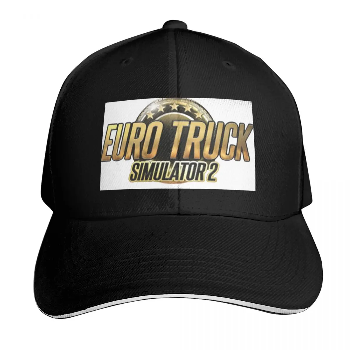 Boné de beisebol branco Euro Truck Simulator 2 Lovers, chapéu de cavalo estilo anime, chapéu masculino de luxo, bonés masculinos de golfe, bonés femininos