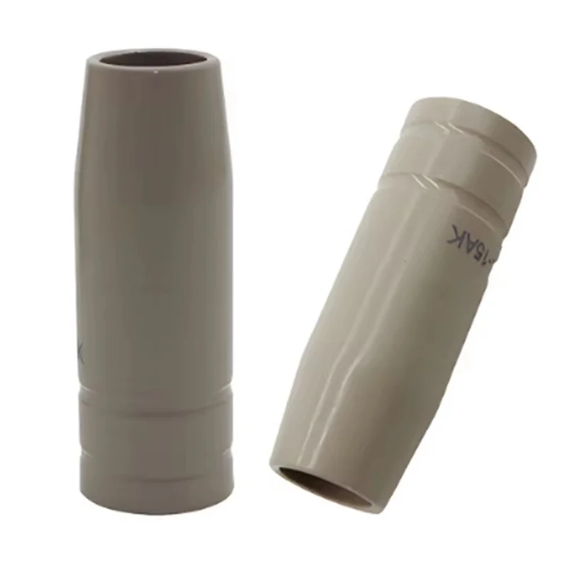 6Pcs 15Ak Coating Protection Nozzle Torch Gas Nozzle Tip 15AK Non-Stick Welding Slag Welding Torch Nozzle EURO Style-B91B