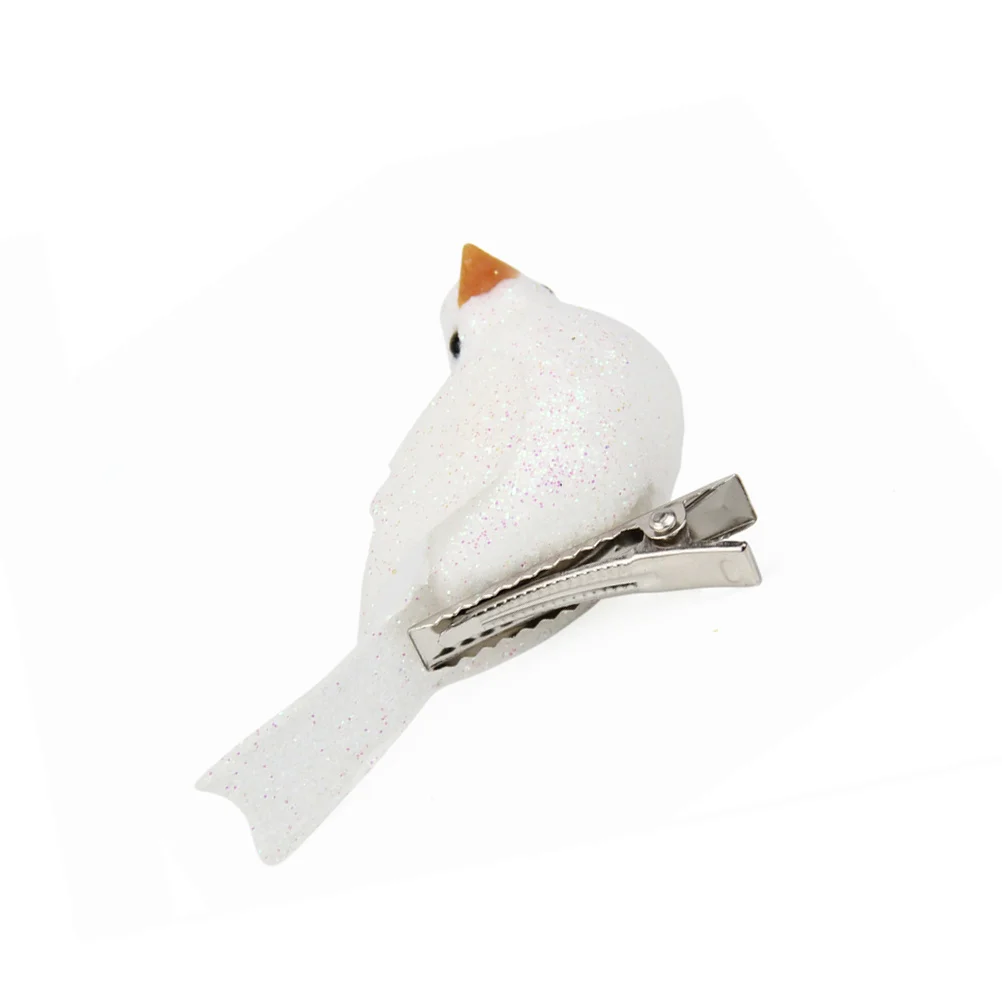 

12 pcs Birds Hair Clip Foam Bird Headwear For Women Girls Cute Hairpin Natural Non-Toxic Hair Decoration Mini Headdress