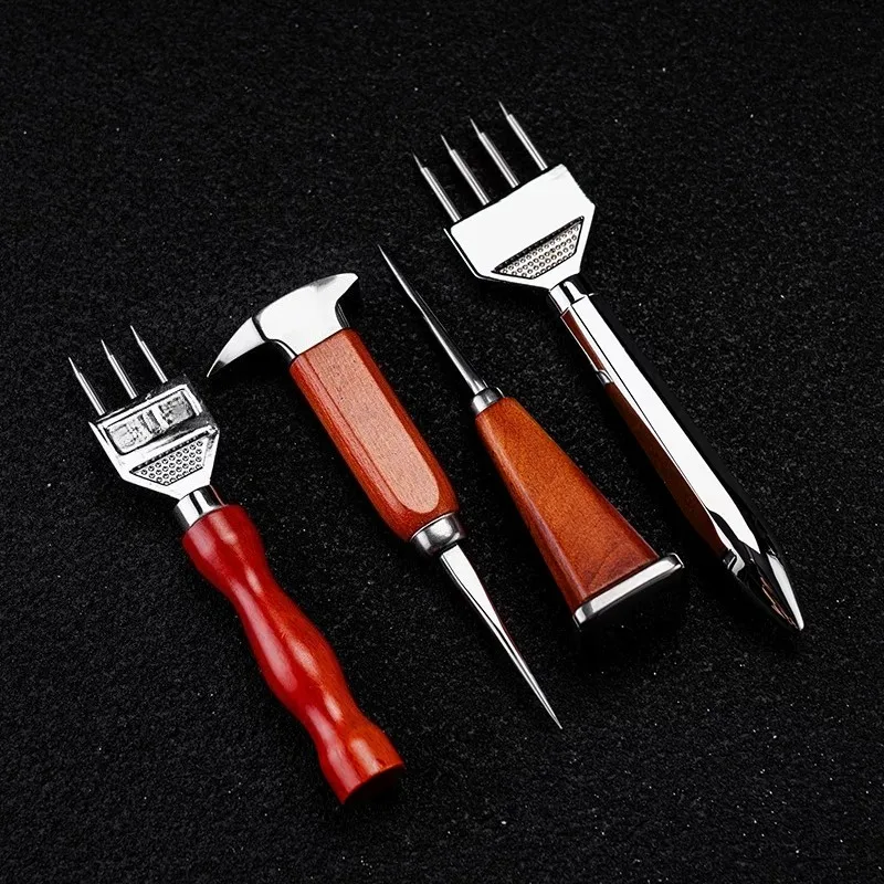 Suitable for Cocktail Mixing Ice Tools Three Headed Cones Chisel Trident Divider  Fork Single Headed Hammer  Round  Hockey