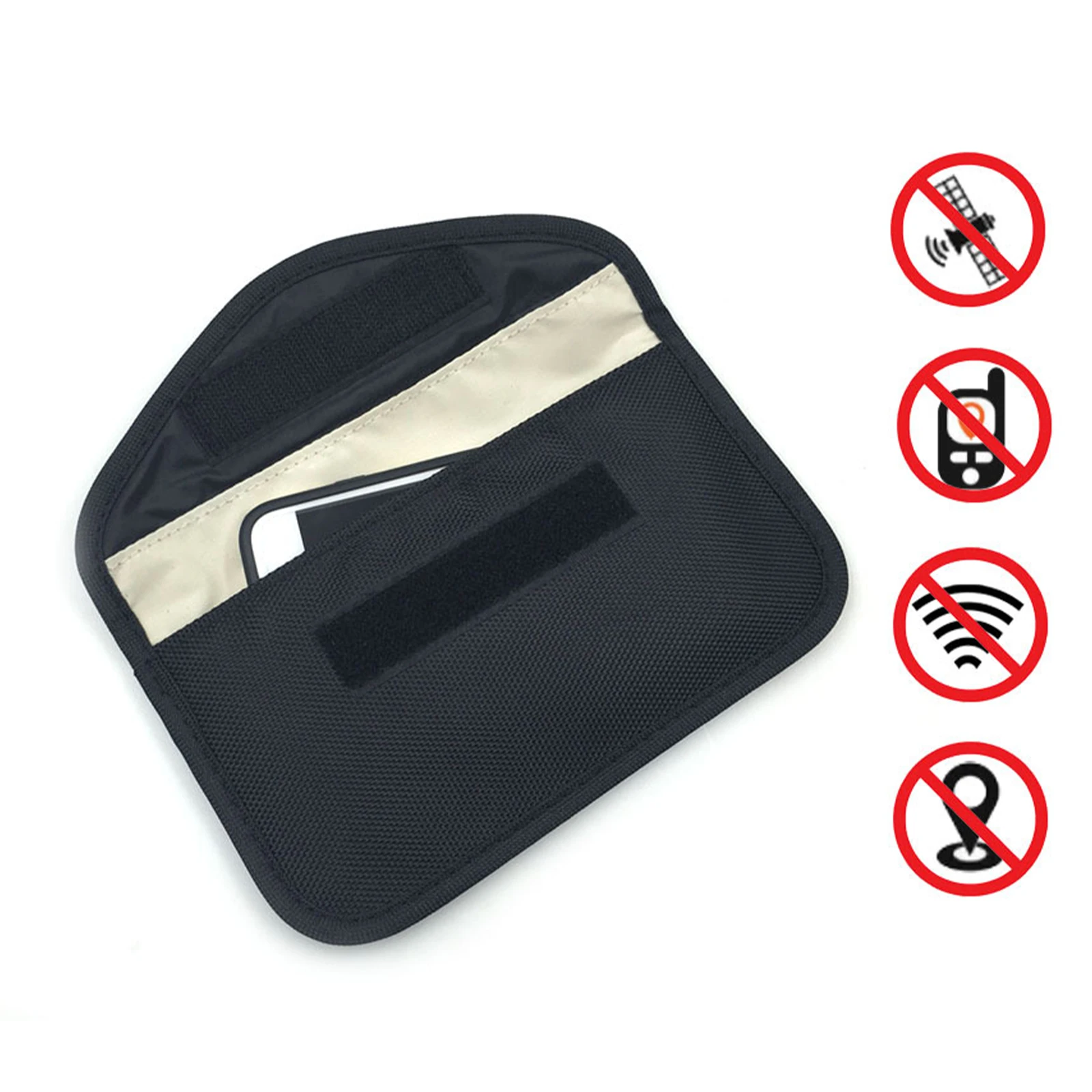 Mobile Phone RF Signal Blocker/Jammer Anti-Radiation Shield Case Bag Case Pouch Anti Radiation Shield Case Dirt-resistant Bag