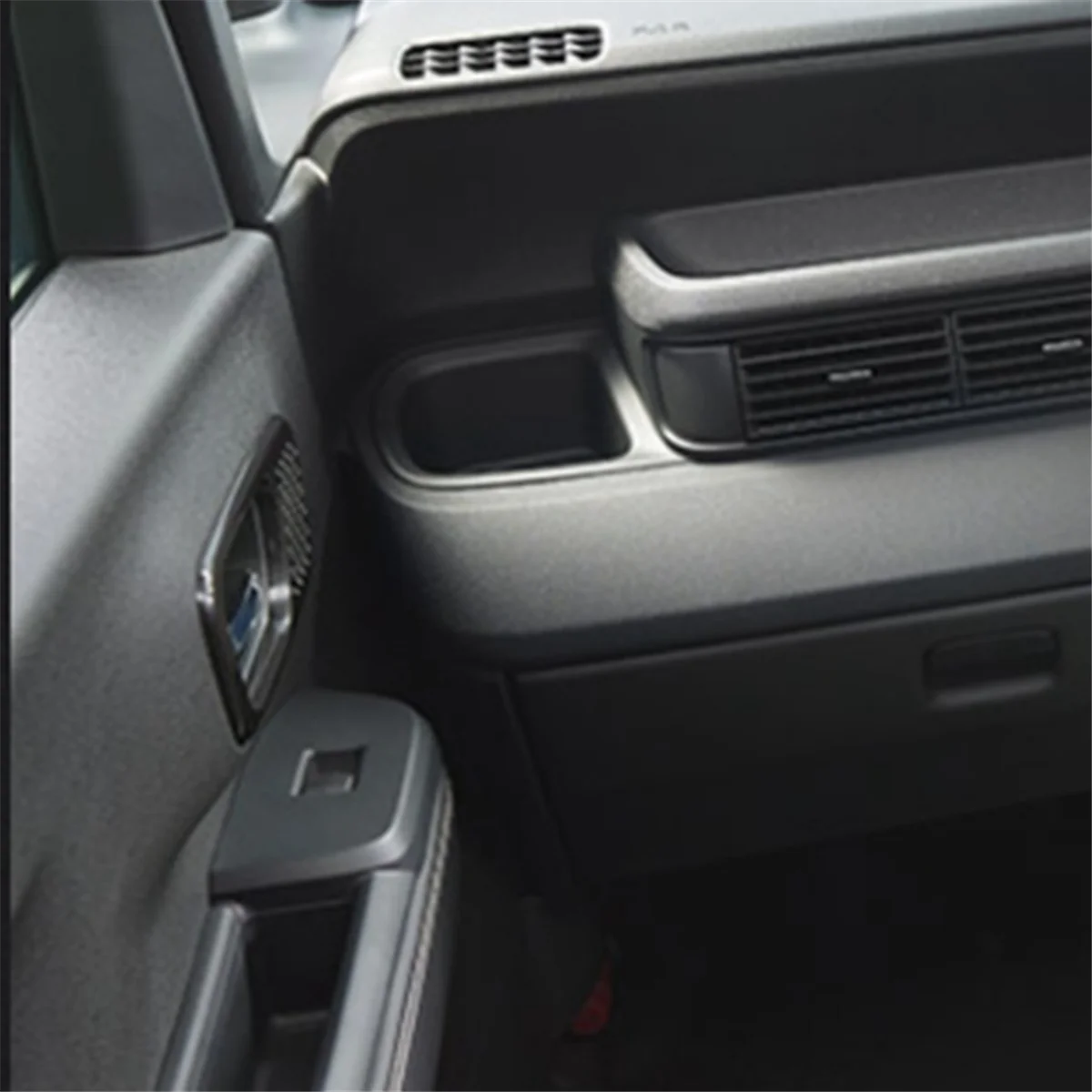 

Car Window Glass Lift Button Trim Switch Cover Door Armrest Panel for Honda N-BOX JF5 JF6 2023 Gloss Black-A51K