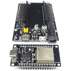 ESP32 30Pin Developments Board Wireless WiFi Bluetooth 2 in 1 Dual Core CPU Low Power Consumption ESP-WROOM-32 CH340C Type C