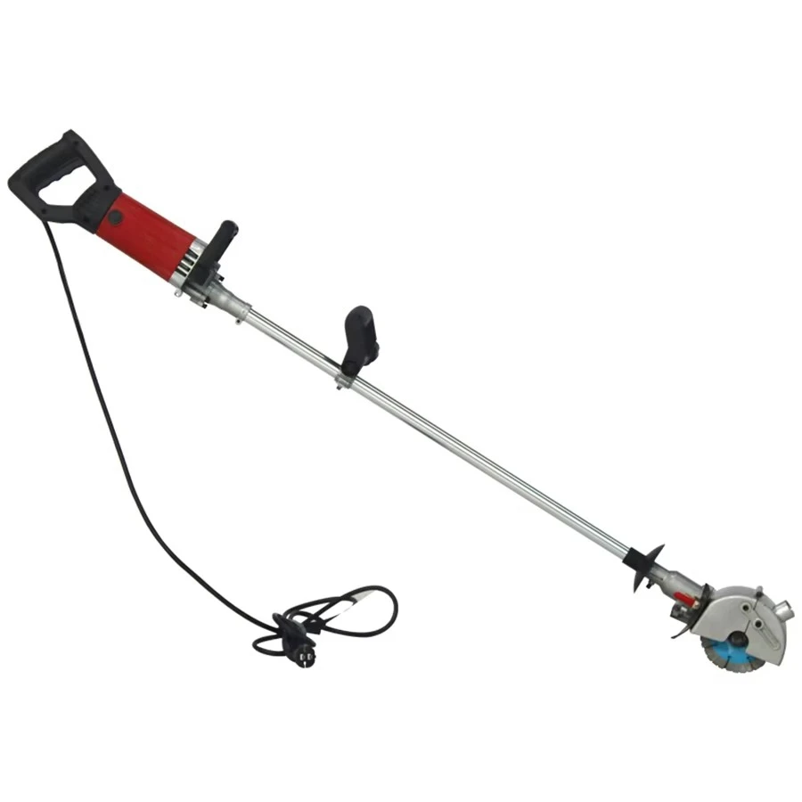 Concrete Brushless Slotting Machine Dust Free Brick Wall Cutter 42mm Wall Slotting Machine