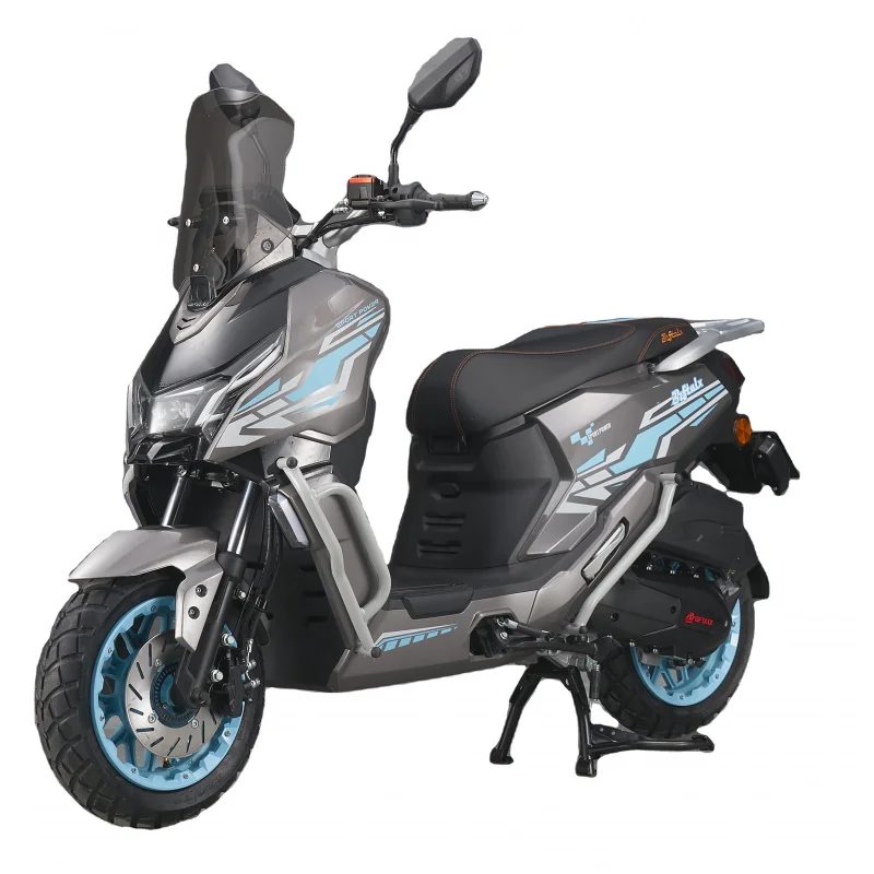 Tantu Second Generation EURO 5 Gas Scooter Customizable 4 Stroke Engine CDI Ignition Disc Drum Brake 125cc EEC Certified