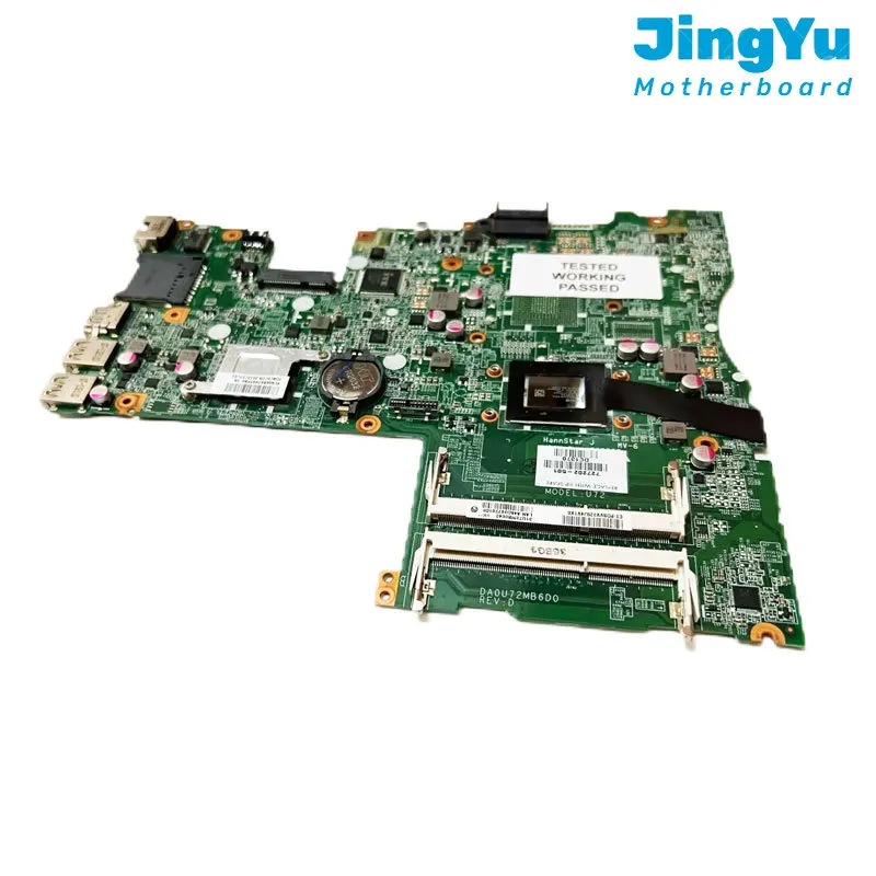 For HP PAVILION TOUCHSMART 14-F  Laptop Motherboard DA0U72MB6D0 Mainboard A8-5545M CPU DDR3 UMA