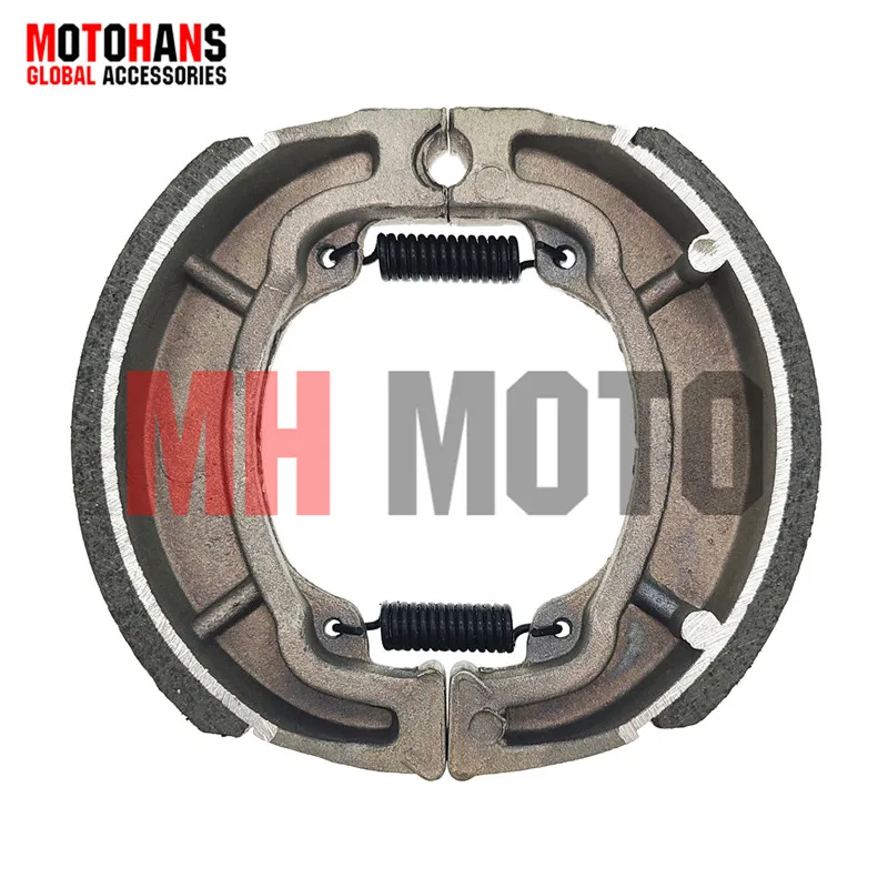 

MOTORCYCLE PARTS BLACK SHEEL ASBESTOS FREE BRAKE SHOE 110*30 FOR BAJAJ BOXER CT100 TVS STAR100 SUZUKI AX100 ITALIKA FT110 10-16