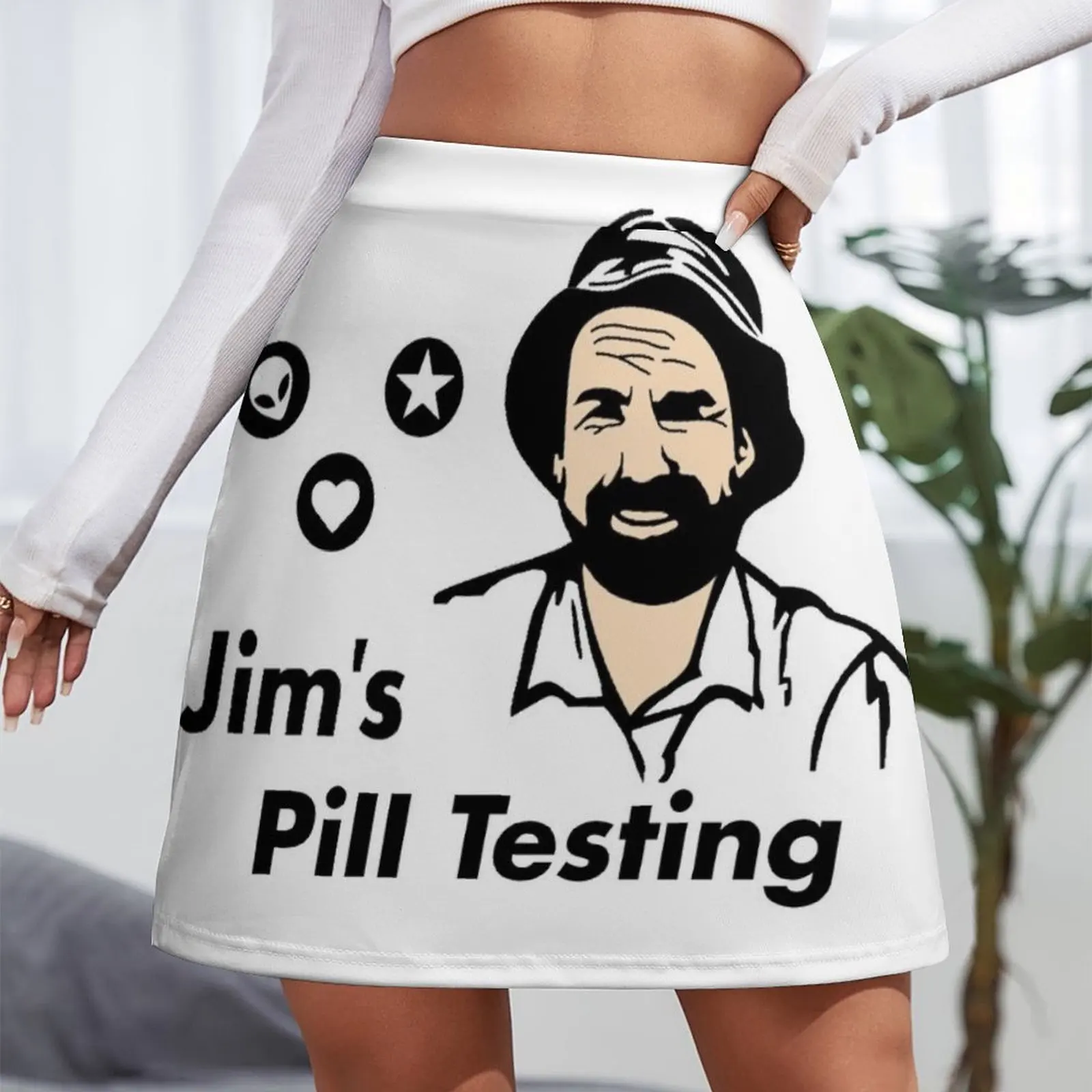 Jim's Pill Testing Minirock Damenröcke koreanischer Rock