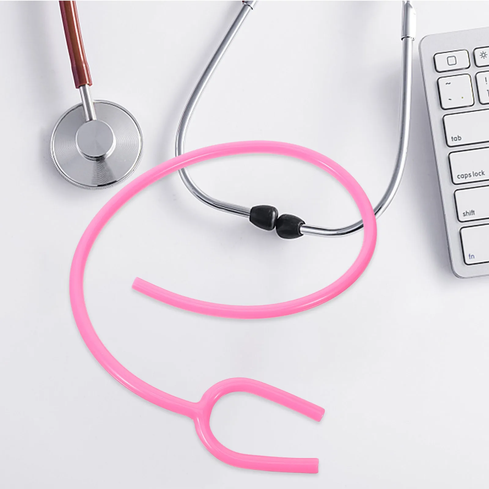 

3Pcs Stethoscope Tubing Lightweight Durable Extension Tubes Practical Replacement Accessories for Medical Auscultation