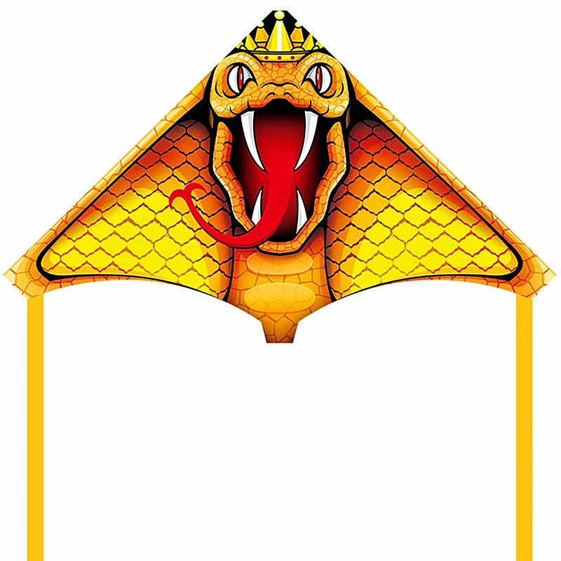 Grande cobra pipa voar corda linha de náilon pipa esportes de praia crianças pipa weifang cobra pipa esporte rei carretilha pipa diversão