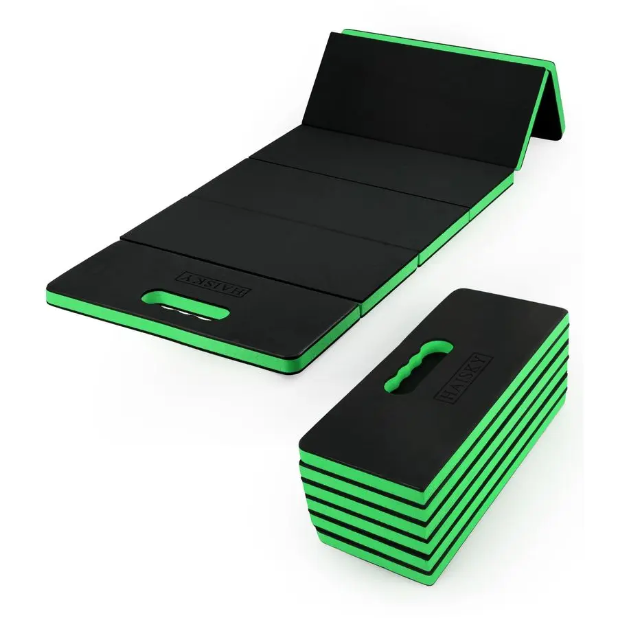 

Толстый коврик для работы под автомобилем, 47.2 x 17.7 x 1.2 дюйма, портативный складной коврик из ЭВА для механиков, для гаража, садоводства, работы во дворе, работы на улице