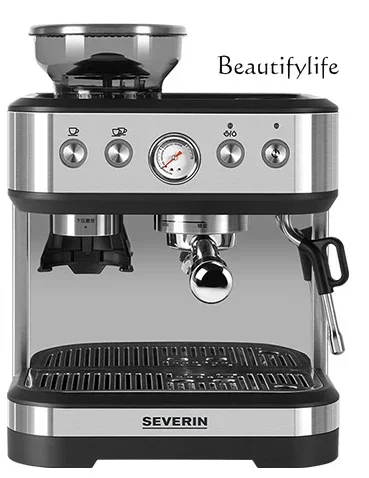 

Italian Semi-Automatic Coffee Machine Household Automatic Grinding Integrated Coffee Machine Commercial Use