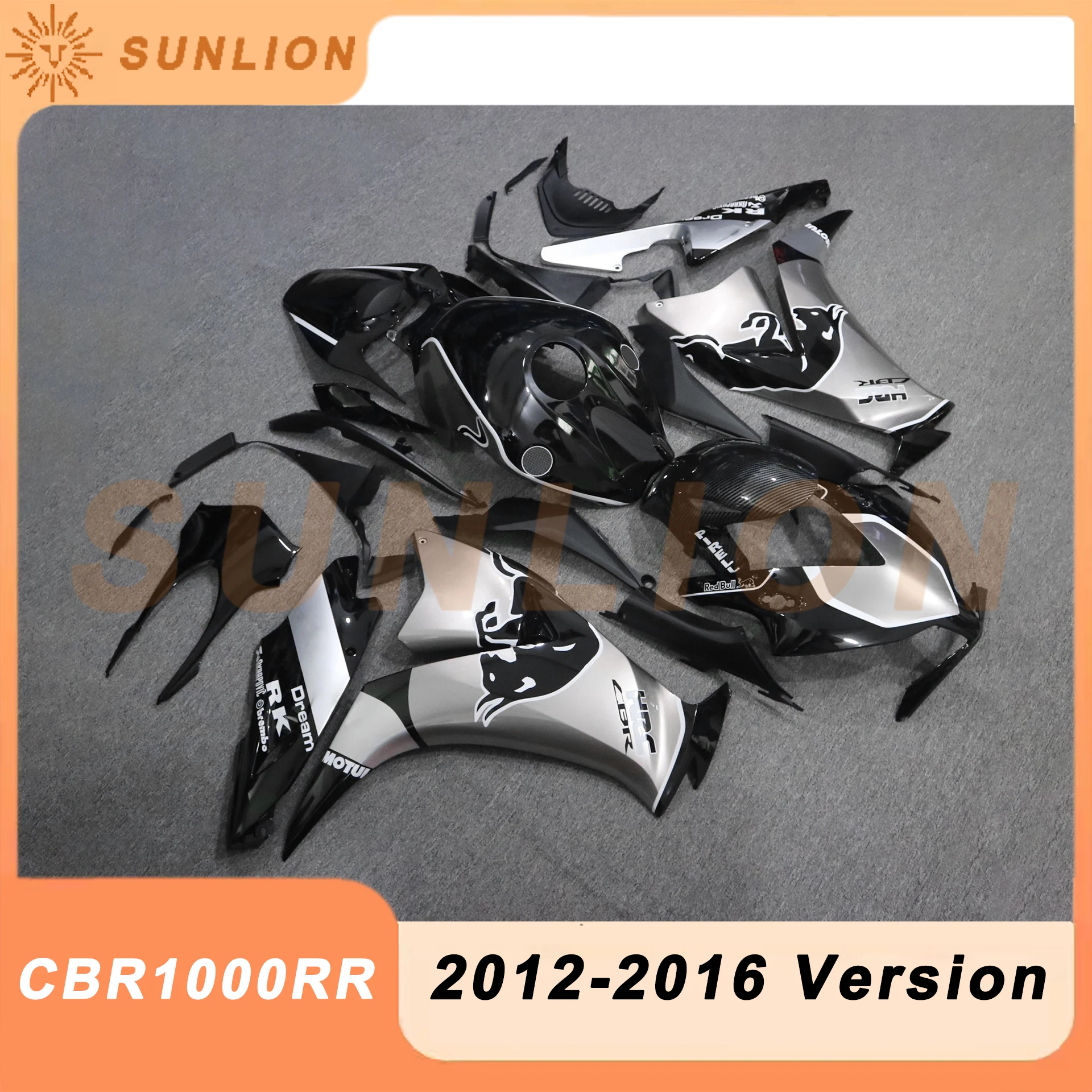 Motorcycle Full Body KIts Fairings For HONDA  CBR1000RR 2012 2013 2014 2015 2016 OX Appearance