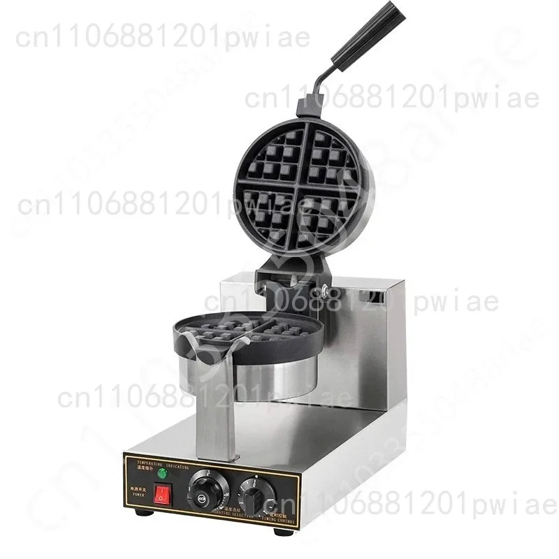 

Коммерческая вафельница, профессиональная вафельница, круглая с антипригарным покрытием 180 ° роторная машина