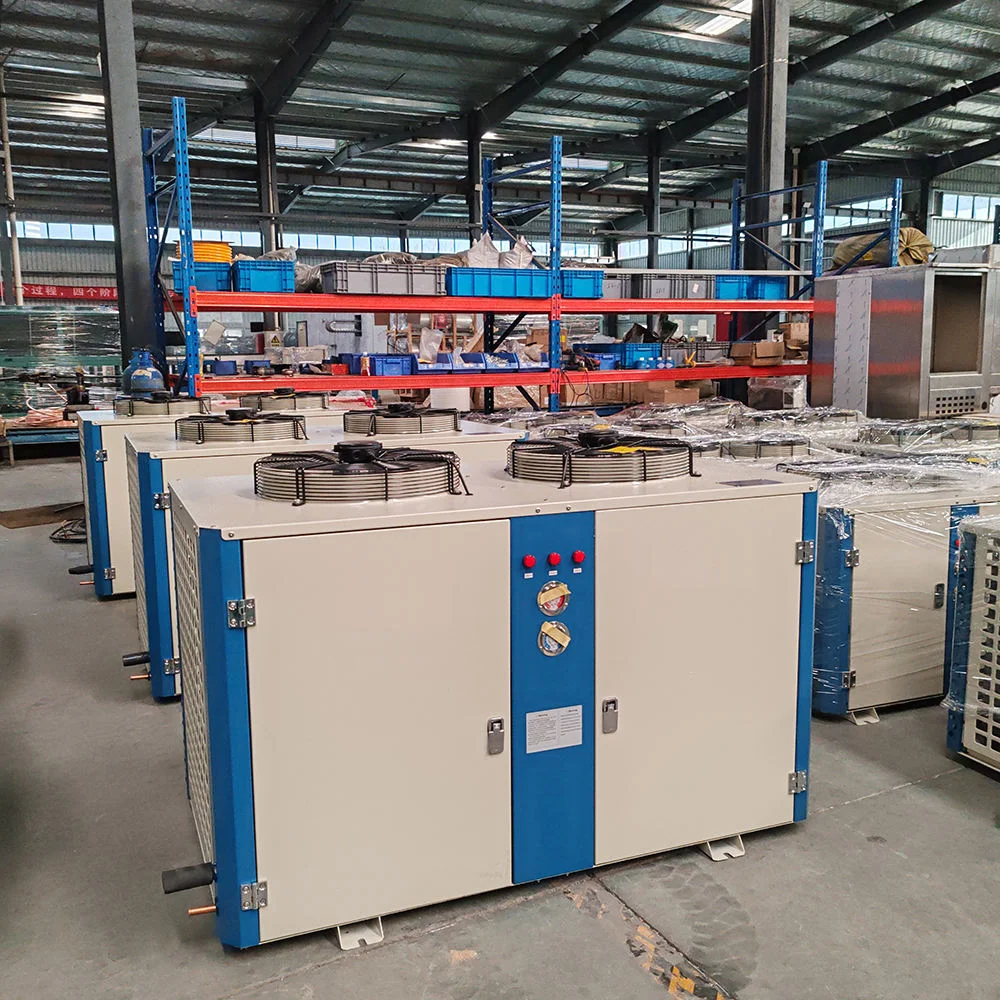 Heleng U Type Condenser Unit Automotive Air Conditioning R1234yf Recovery Machine & AC R134a Refrigerant Recharge