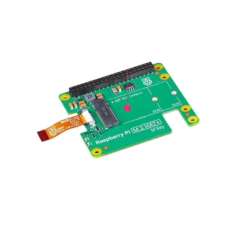 Raspberry Pi 5 AI Kit with Hailo AI Acceleration Module 26TOPS 13TOPS M.2 HAT Computing Power Board HAILO8L for AI Applications
