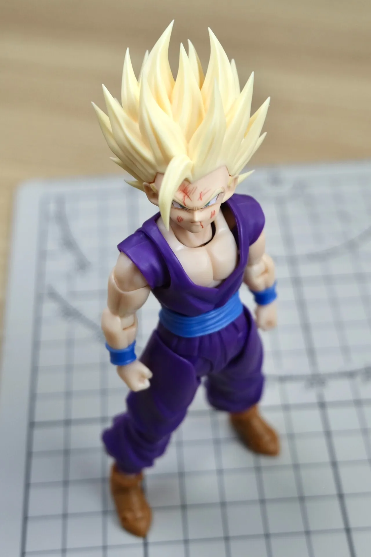 NEW Nono Studio KO HM&AIR ha006 Dragon Ball Son Gohan Super Head Sculpt SSJ2 Anime Action Figure Model Collectible Toy Gift view 3