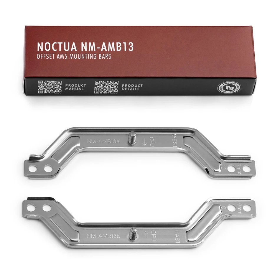 Noctua NM-AMB12 NM-AMB15 Offset buckle Compatible With AM5 And AM4 Offset Fasteners