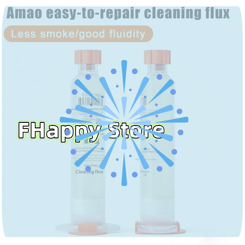 [MA] Pasta de Soldar Fácil de Reparar y Limpiar, Tubo de Aguja M53, Aceite de Soldadura, Pasta de Soldar BGA para CPU de Teléfono Móvil y Placa Base[MA]