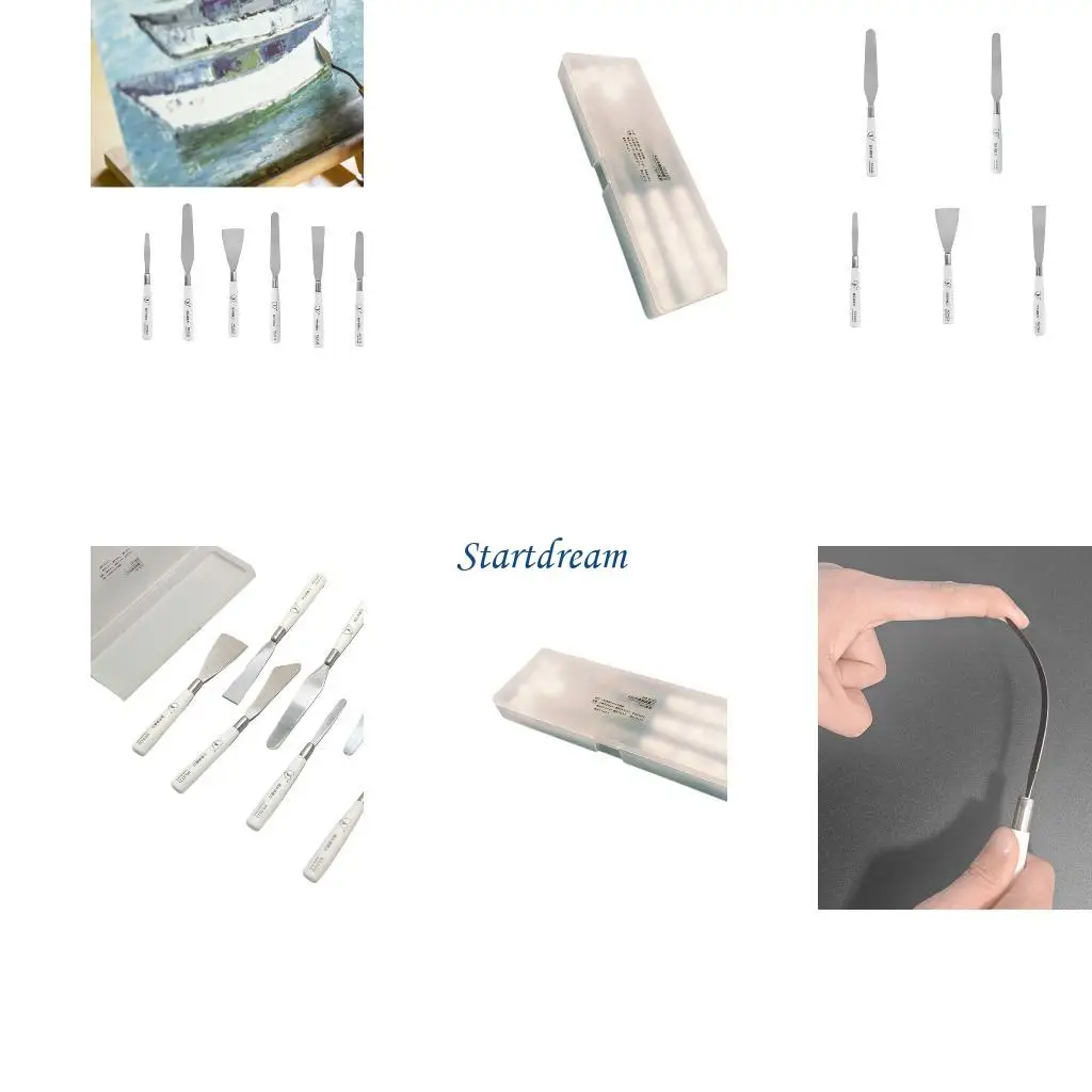 

7pcs Art Spatula Set Set Spatula Spatula Spatula Spatula
