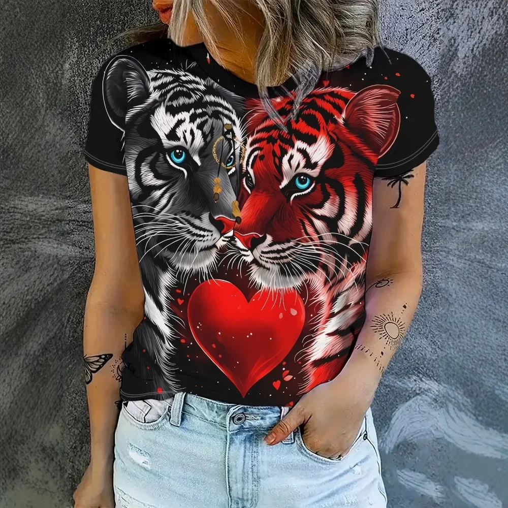 Women Mori Style Blue Purple Floral Print Short Sleeve T-Shirt Casual Daily Office Work Relaxed Fit Chic Minimalist New