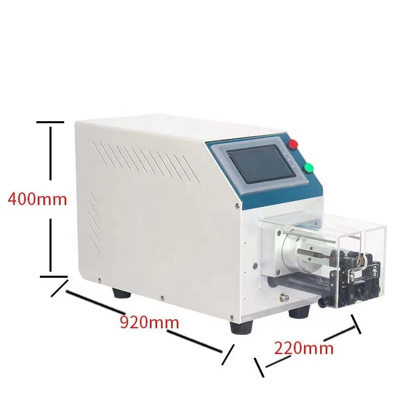 RG59 Coaxial Patch Cable Stripping Machine Professional Coax Cable Stripper Tool for RG59 RG6 Coaxial Cable Stripping