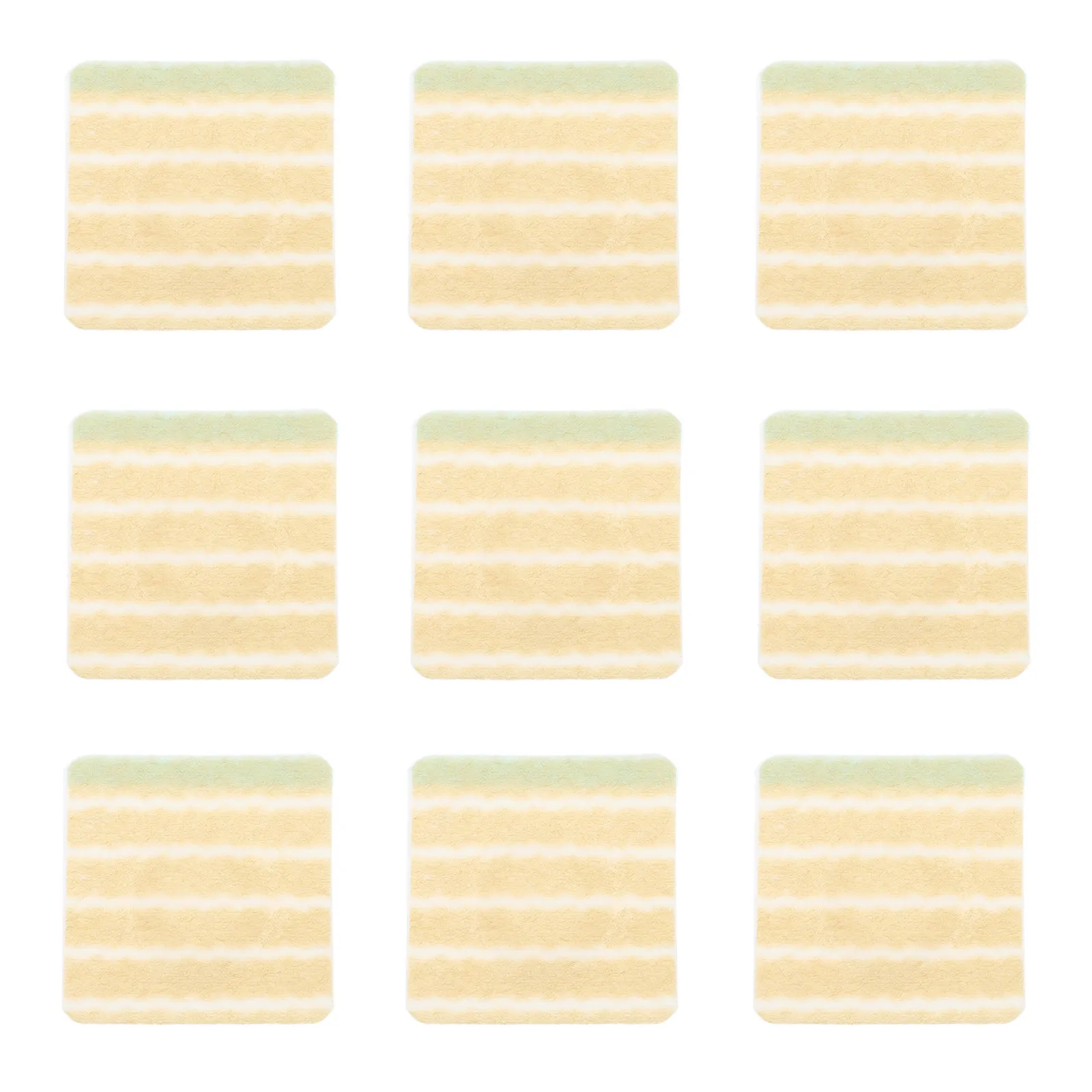 10Pcs Comfortable Waterproof Navel Stickers for Babies Non-Woven Breathable Belly Button Patches Newborn Care Navel Patch Baby