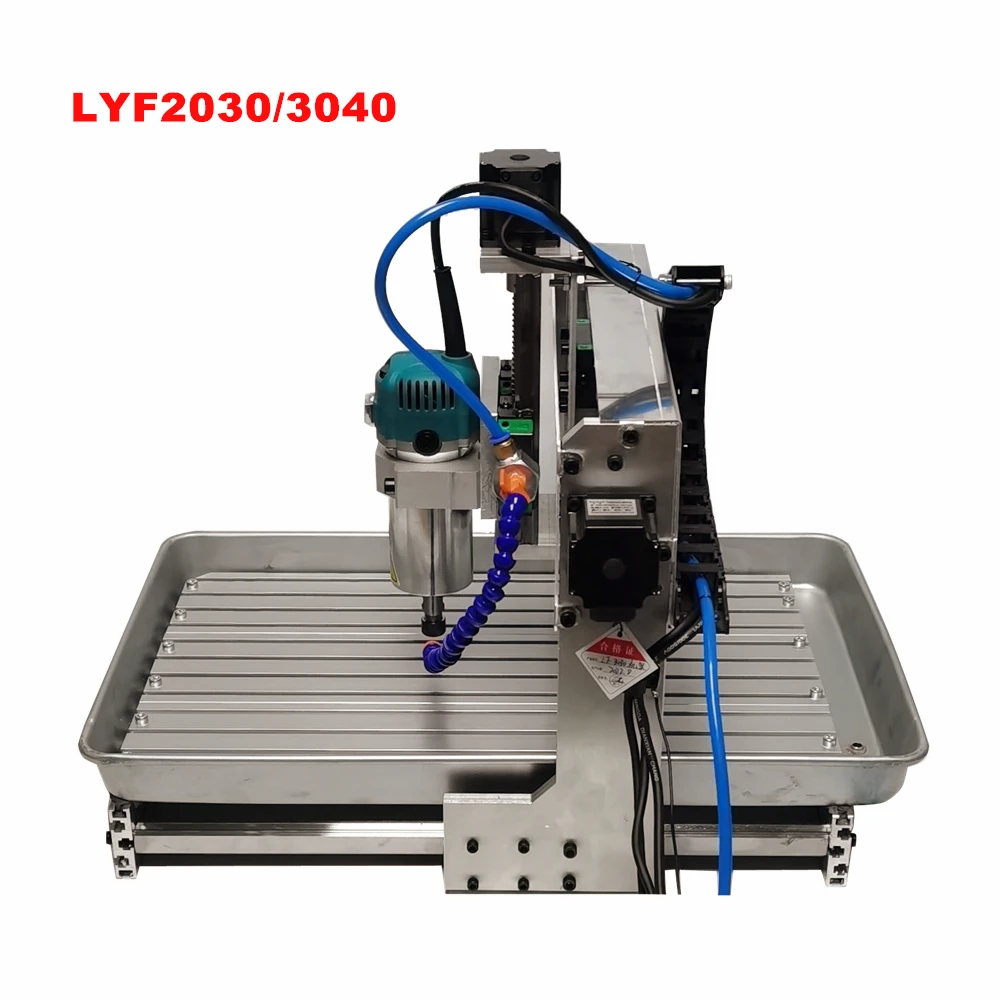 LYF CNC Router 3060 4060 3 Axis 4 Axis 5Axis USB Port 1500W Spindle Engraving Drilling and Milling Machine with Woodworking Tool