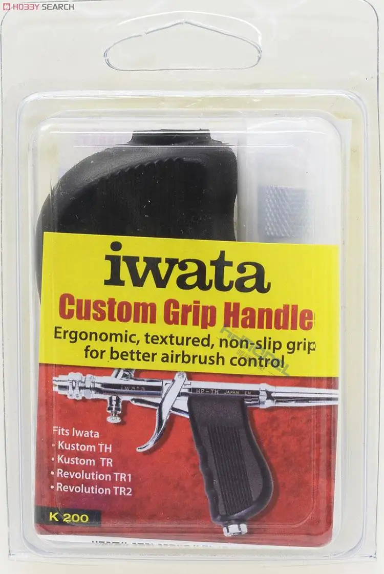 ANEST IWATA HPA-TG custom grip handle ergonomic,textured,non-slip grip for better airbrush control