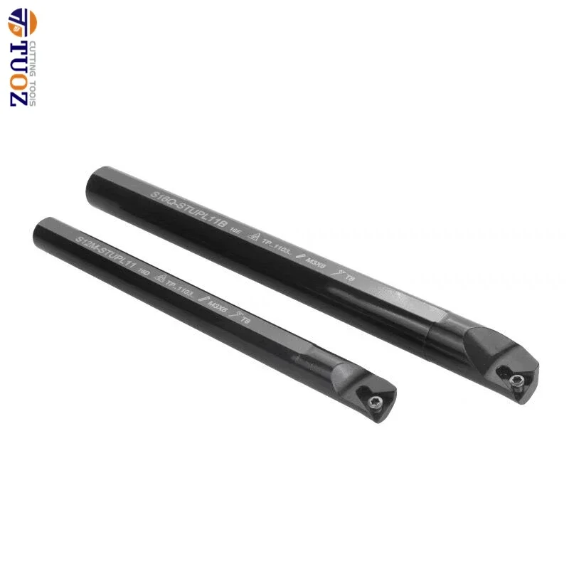 Imagem -05 - Tuoz-cnc Lathe Boring Bar Tool Holder Ferramenta de Torneamento Interno S10k S12m S16q S20r S25s Stupr11 Stupl11 95 ° 1025 mm Tpgh110304l