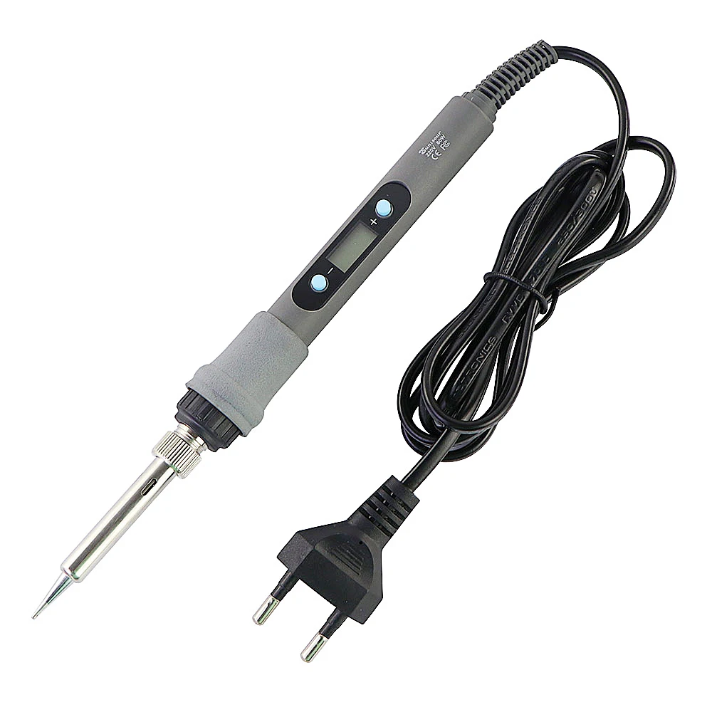 Adjustable Temperature Electric Soldering Iron 220V 110V 60W 80W Welding Solder Rework Station Heat Pencil Tips Repair Tools