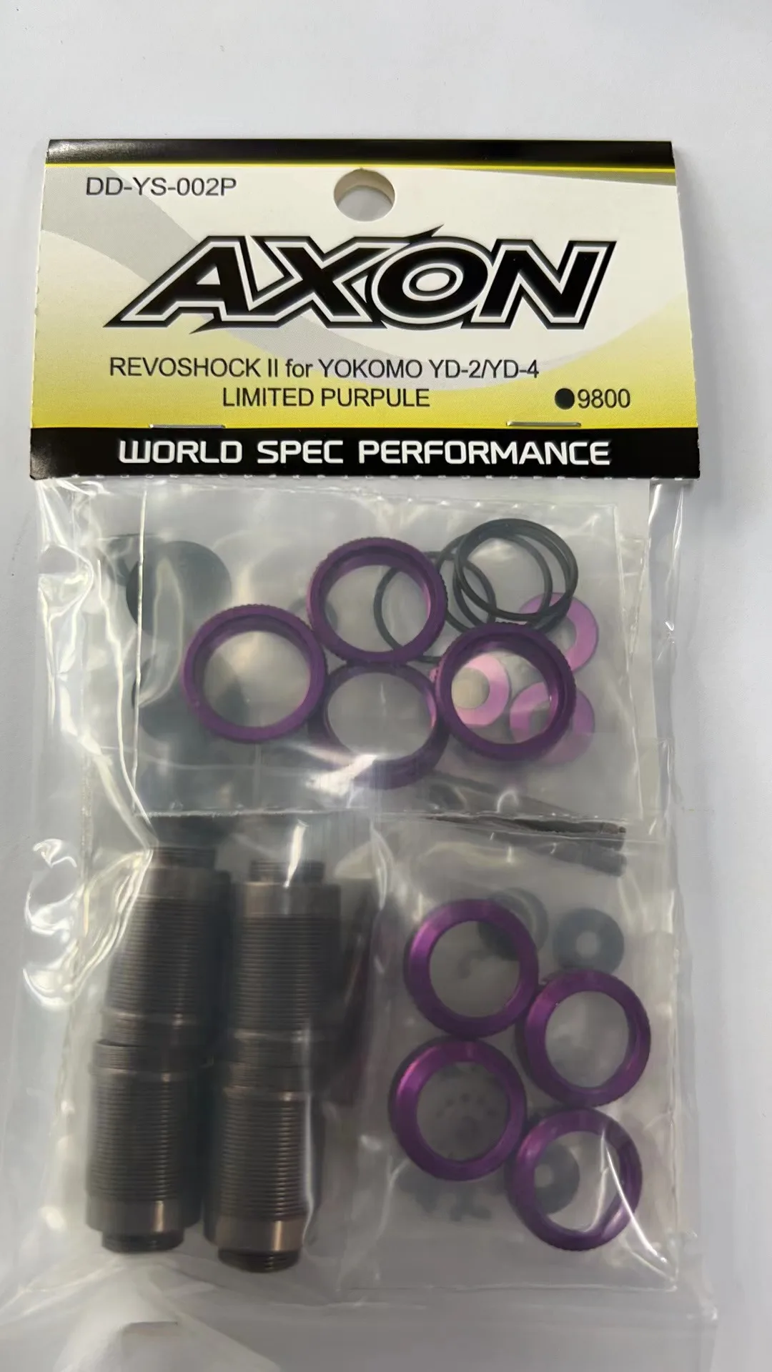 AXON REVOSHOCK II for YOKOMO YD-2/YD-4　紫 Axon Revoshock II Damper Kit For Yokomo YD-2 YD-4 - DD-YS-002 And