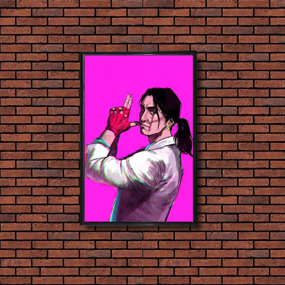 The Son Jacket  Biker Hotline Miami High Quality Dorm Living Room Aesthetic Wall Decoration Painting Poster Stickers Gift