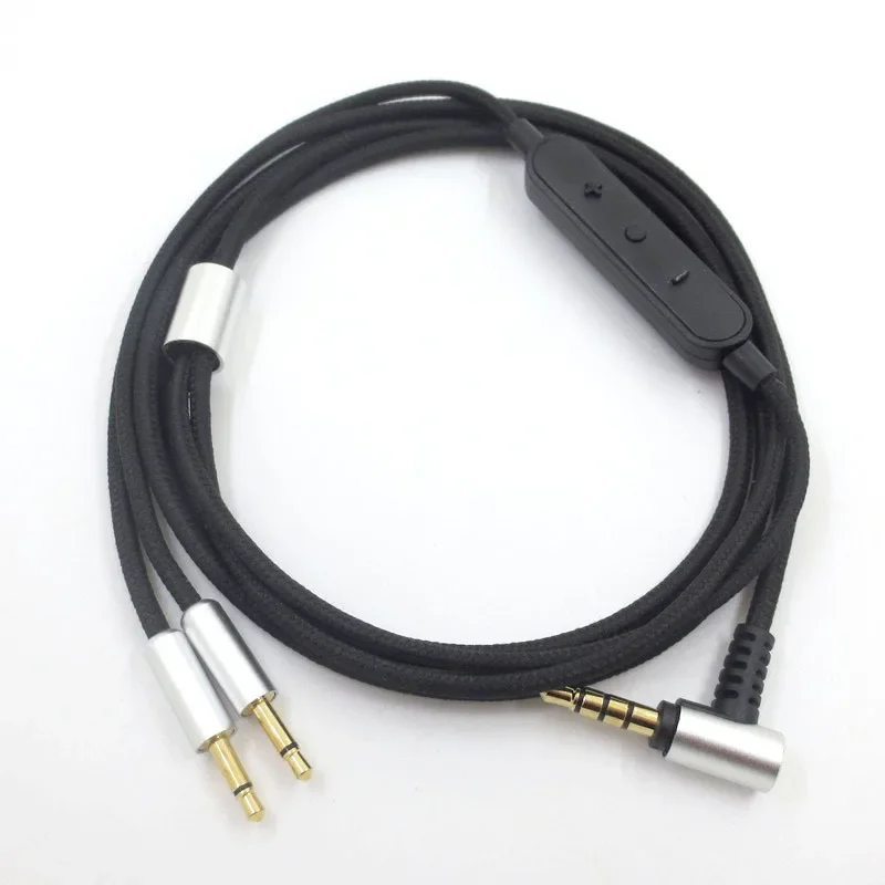 Kabel Headphone 1.2M/ 3, 9ft Kabel Ekstensi Kabel Audio untuk Headphone Sennheiser HD477 HD497 HD212 PRO EH250 EH350