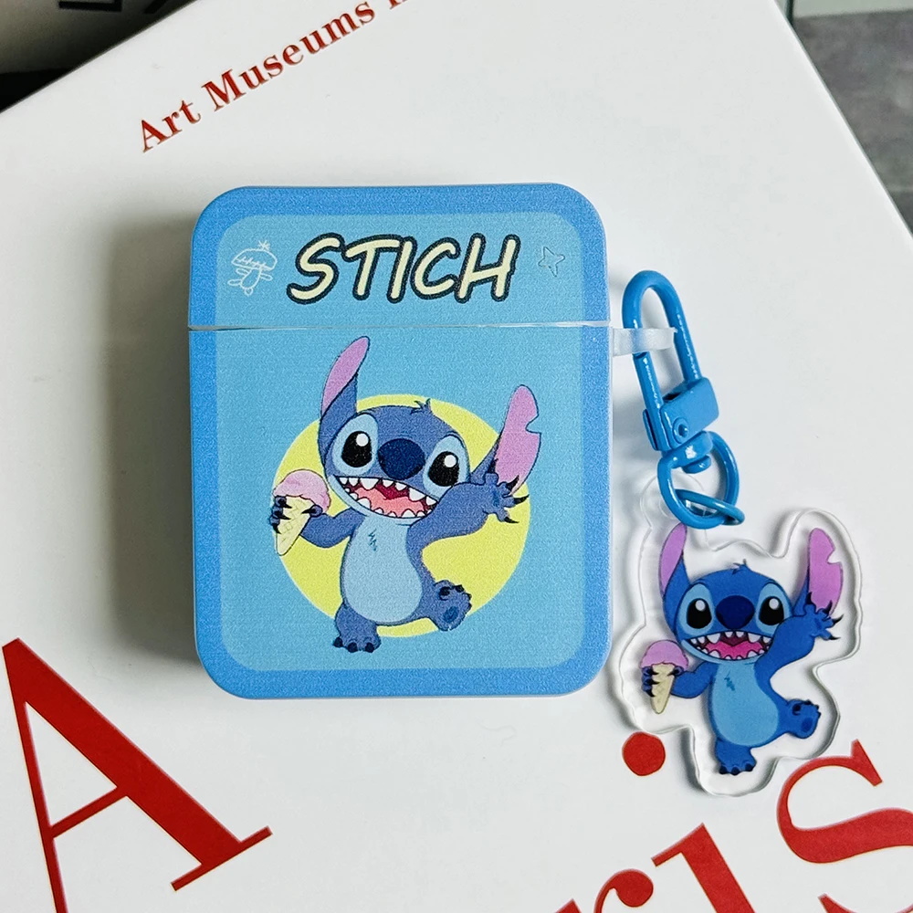 New style Super Cute Animation Cute Disney Stitch Cartoon, Anti-drop headphone Case For Airpods 1,2,3,4,Pro,Pro2