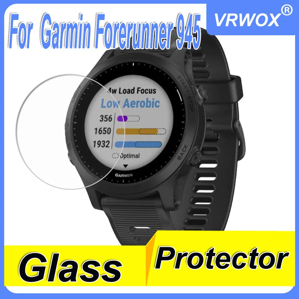 

3Pcs 9H Tempered Glass For Garmin Forerunner 945 935 620 630 645 220 225 230 235 45 245 245M 735XT Screen Protector Film