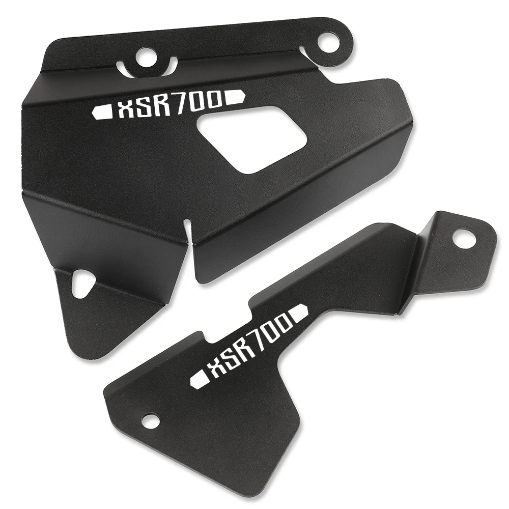 Motorcycle Accessories Rear Brake Fluid Reservoir Guard Oil Tank Cover Frame Protector For Yamaha XSR 700 XSR700 2015-2024 2024