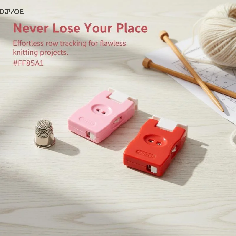 DJYOIE DIY Knitting Needles Knitting Tools Row Counters Crochet Weaving Knit Tool For Sewing Machine Household Knitting Tools