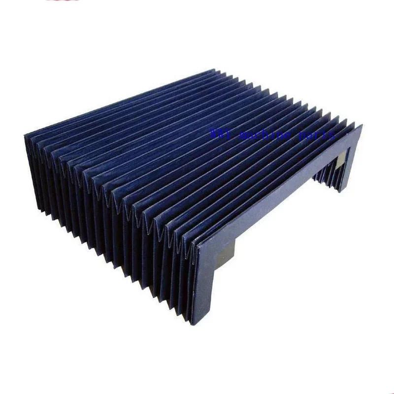 Custom Size Milling Flexible CNC Engraver Machine Protective Flat Accordion Bellows Cover In-Line Organ Telescopic Protective